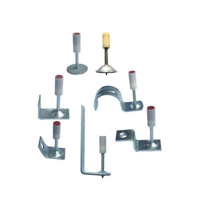 3.7mm Tête plate à l'épreuve du son et à l'épreuve de l'eau clous de plafond électro galvanisés