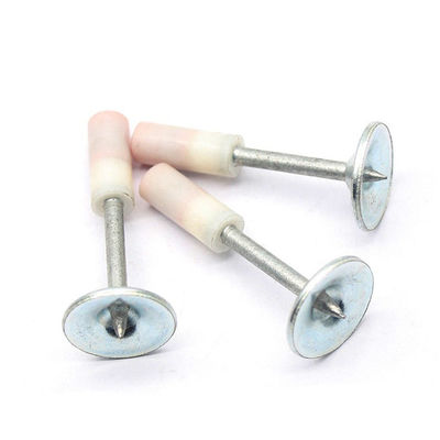 7.3 mm Diamètre de la tête Des clous de plafond intégrés en acier et en plastique pour le tir au plafond