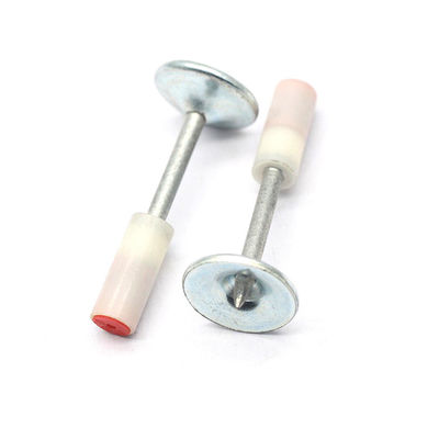 7.3 mm Diamètre de la tête Des clous de plafond intégrés en acier et en plastique pour le tir au plafond