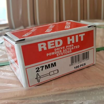 100 pièces de paquet de clous de feu de 27 mm pour le mini-plafond