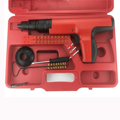 Pistolet à clous en béton manuel rouge pour charge de poudre S1.27Cal 6.8*11mm