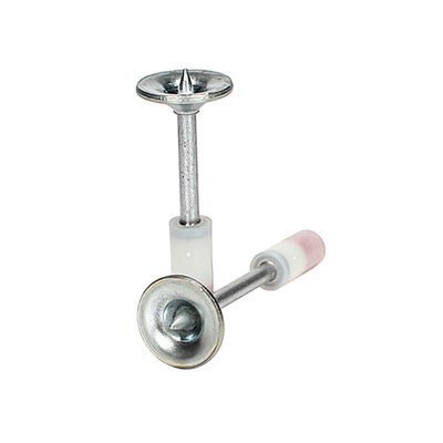 7.3mm Tête plate ronde 27mm Mini clip de plafond pour l'installation de pistolet de plafond de réduction du bruit