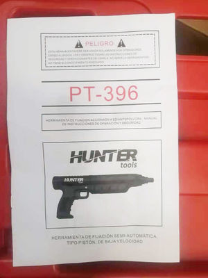1 pouce Min Longueur de l'ongle PT-396 Outil de fixation semi-automatique Outil actionné par poudre du Pérou