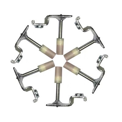 8.5 mm clochette de plafond en nitrocellulose à tête plate et acier galvanisé à haute dureté