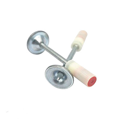 100 pièces Pack des clous ronds pour le mini plafond pistolet de clous 7,3 mm Diamètre de la tête 27 mm Fire Nail
