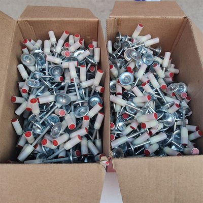 100 pièces Pack des clous ronds pour le mini plafond pistolet de clous 7,3 mm Diamètre de la tête 27 mm Fire Nail