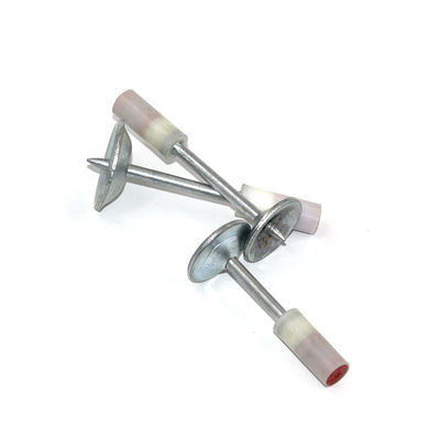 27 mm ongles ronds pour le plafond mini tête de pistolet de clous diamètre 7,3 mm tête plate 200 pièces Pack