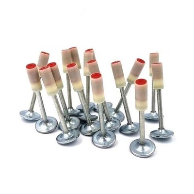200PCS Pack 8mm têtes rondes clous pour la plaque d'acier et le béton fixations de plafond de mur