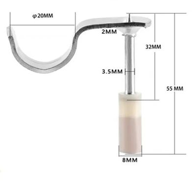 Inventaire des clous de tir intégrés insonorisés de 25 mm pour les outils et équipements de construction