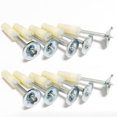 Pion d'entraînement en béton galvanisé brillant pour plafond outil de tir de charge électrique 32 mm 42 mm