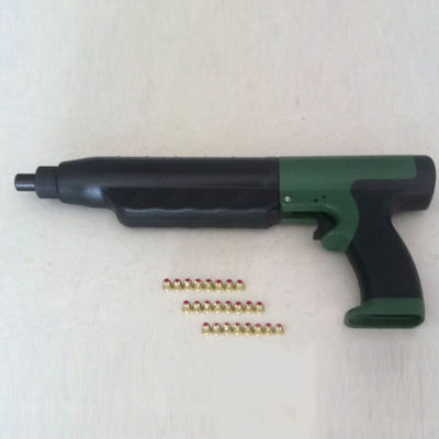 Pistolet de tir à éjection automatique en métal Pistolet de fixation de clous en vert et noir
