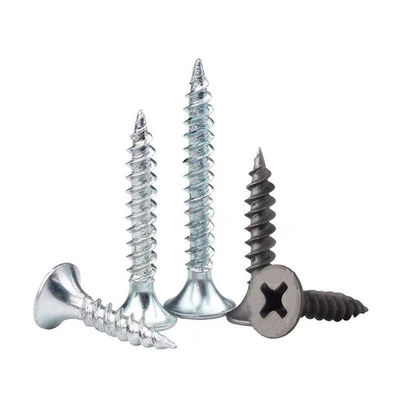 Screw pour l'installation de paroi sèche à fil fin phosphaté gris noir