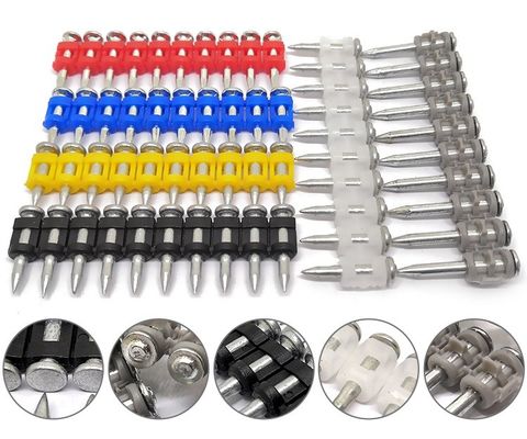 Pions électro galvanisés pour le béton 16-38 mm de longueur