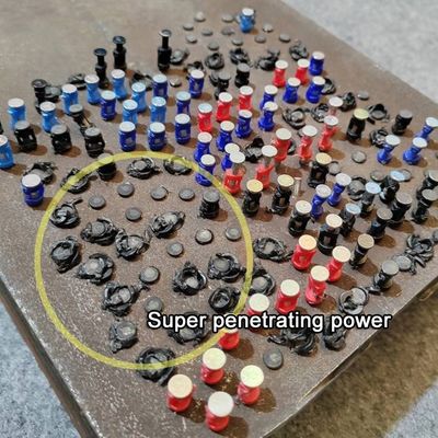 Finition noire en acier au carbone standard ISO épingles d'entraînement à gaz plates pour la construction de bâtiments charnière lisse de type 6.3MM