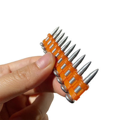 3.0x 25mm Pas à pas de la tige point de balle béton clous en acier pour la construction durable et durable