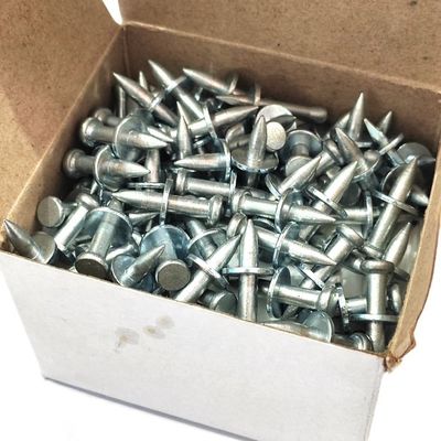 Pinceau à rouleaux lisse 3,5 mm électro galvanisé pour fixation de béton de 20 mm