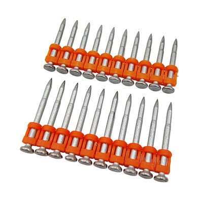Pins de béton à gaz de type balle/branchage à pas avec un diamètre de tête de 6,3 mm