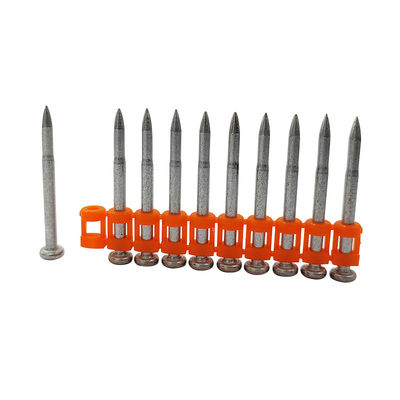 Pins de béton à gaz de type balle/branchage à pas avec un diamètre de tête de 6,3 mm