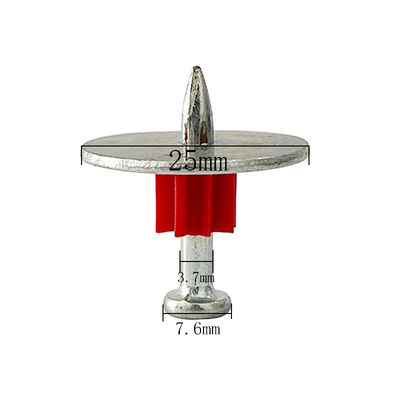Laveuse en acier et clous de béton de 25 mm pour broches PDW à grande vitesse dans le fusil de tir 301/301T