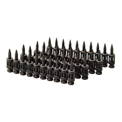 Large stock de clou noir à gaz à haute résistance avec tête plate et acier 60