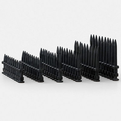 Large stock de clou noir à gaz à haute résistance avec tête plate et acier 60