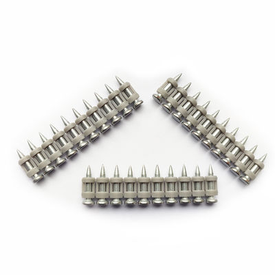 Les clous en béton standard européen ont un diamètre de 3,0 mm et un diamètre de 6,3 mm pour l'acier et le béton