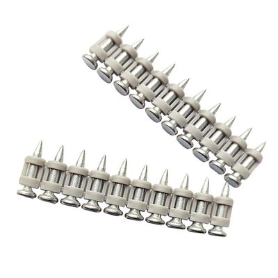 Les clous en béton standard européen ont un diamètre de 3,0 mm et un diamètre de 6,3 mm pour l'acier et le béton