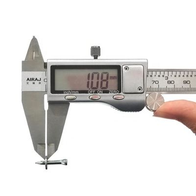 Mini Hammer Drive Pin MK19 avec 4 mm de diamètre de la tête et 8,5 mm de lave-linge en métal