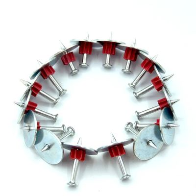 7.6 mm de diamètre de la tête des broches d'entraînement à grande vitesse pour les clous de tir en béton et en acier
