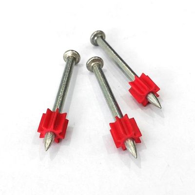 PD52 52 mm épingle à tête en acier pour clous de tir en béton dans un pistolet à clous actionné à la poudre