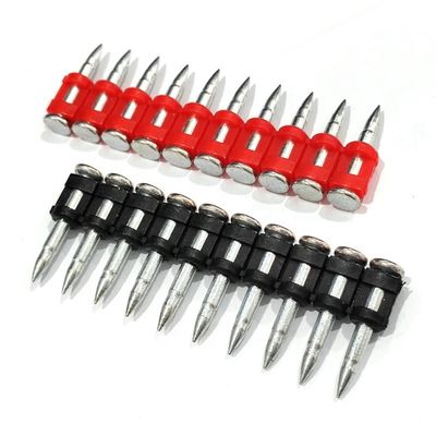 Des broches à entraînement à gaz à bande de plastique de couleur personnalisée pour un pistolet à clous à gaz de diamètre de canne de 3,0 mm