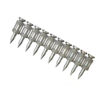 Des broches à entraînement à gaz à bande de plastique de couleur personnalisée pour un pistolet à clous à gaz de diamètre de canne de 3,0 mm