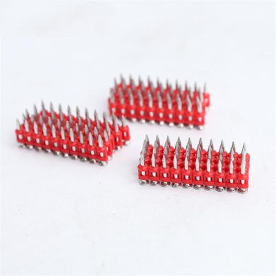 6.3 mm Tête plate, gaz, clous en béton, attaches en bande plastique pour matériaux de construction