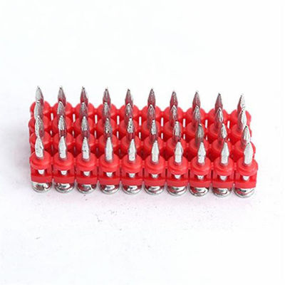 6.3 mm Tête plate, gaz, clous en béton, attaches en bande plastique pour matériaux de construction