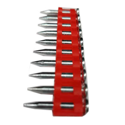 6.3 mm Tête plate, gaz, clous en béton, attaches en bande plastique pour matériaux de construction