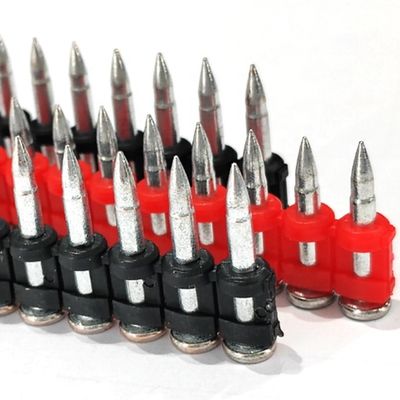 Cravate galvanisée mécanique à étape, point de balle, clous de béton forgés avec 60 pièces d'acier