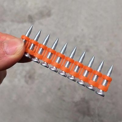 Les clous en acier à charnière lisse galvanisée électrique pour le béton dur et le métal