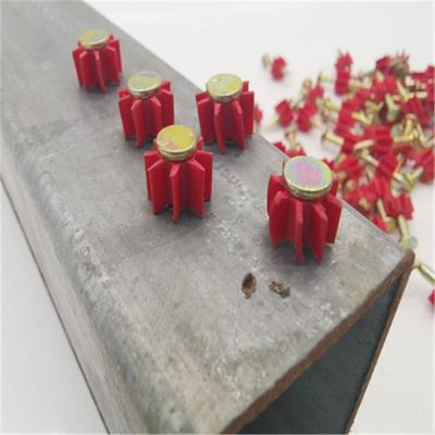Des clous en acier en béton à tête plate pour des pistolets à clous à haute vitesse