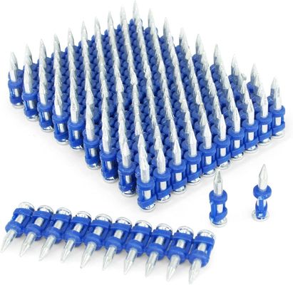 6.3 mm de diamètre de la tête des clous de béton au gaz pour une résistance et des performances supérieures