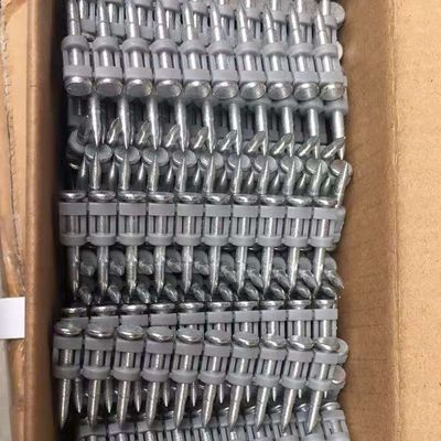 Des clous à gaz renforcés galvanisés mécaniques pour béton dur et métal personnalisables
