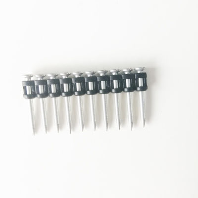 6.3mm Diamètre de la tête des clous de béton galvanisés brillants de bande de gaz pour la construction