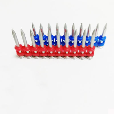 6.3mm Diamètre de la tête des clous de béton galvanisés brillants de bande de gaz pour la construction
