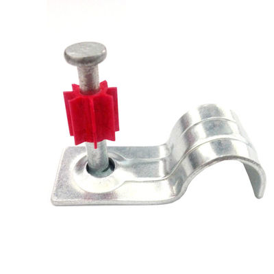 7.6 mm de diamètre de la tête épingle clip clou un trou de conduit de la bande pour le raccordement sûr au béton
