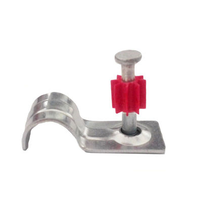 7.6 mm de diamètre de la tête épingle clip clou un trou de conduit de la bande pour le raccordement sûr au béton