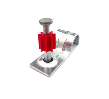 7.6 mm de diamètre de la tête épingle clip clou un trou de conduit de la bande pour le raccordement sûr au béton