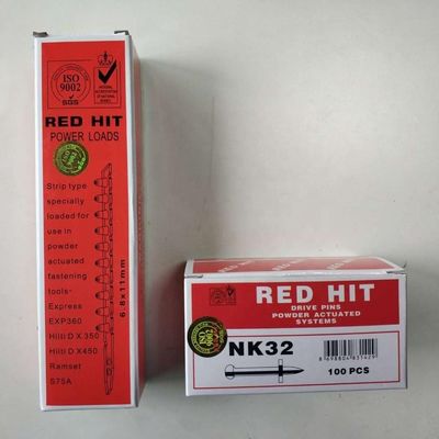 Pinceau à entraînement lisse ISO Standard Red Hit NK32 avec machine à laver en métal Durable