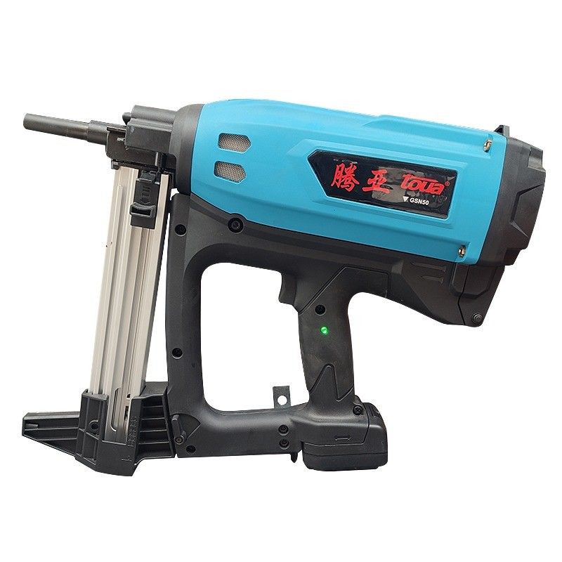 Pistolet à clous à air sans fil à gaz électrique portable GSN50 pour fenêtres et portes en béton