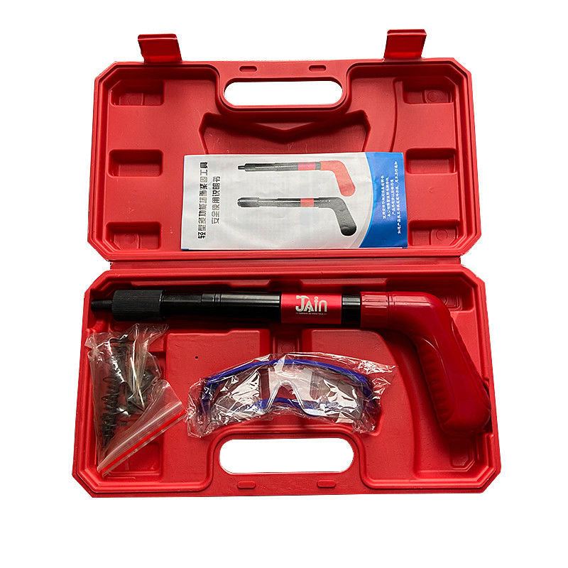 Tir à la plaque métallique Mini pistolet à clous sans fil fixe avec un design petit et portable