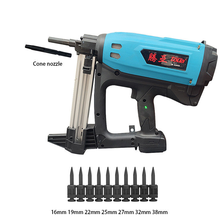 Pistolet à clous électrique pneumatique à gaz GSN50 pour fenêtres et boîtes de porte