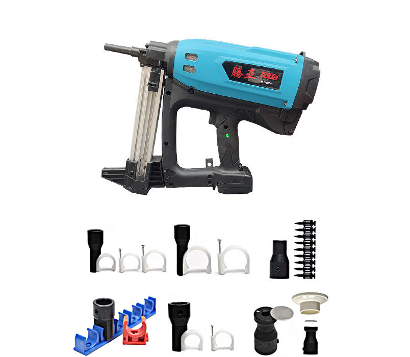 Pistolet à clous à gaz puissant GSN50 Design bleu noir pour le béton et les broches d'entraînement